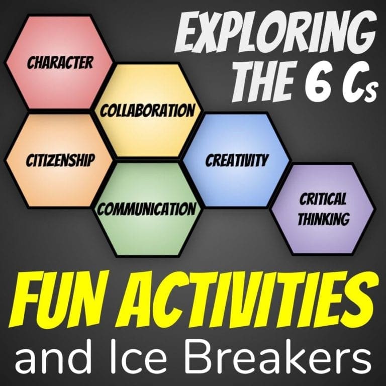 Exploring the Six Cs – Lesson 1 Fun Activities and Icebreakers Intro