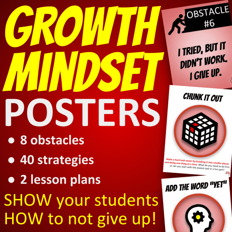 Growth Mindset Lesson Plans For Middle School And High School 2022 