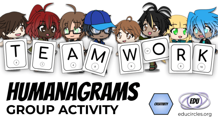 Humanagrams! FREE Class Teamwork Group Activity
