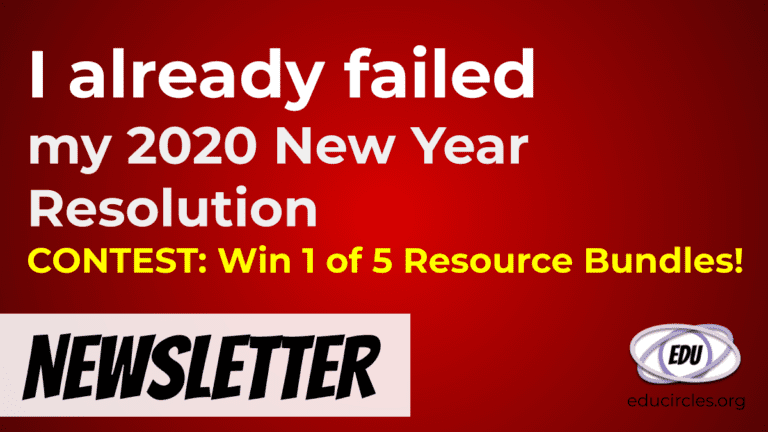 I already failed my 2020 New Year’s Resolution. (CONTEST)