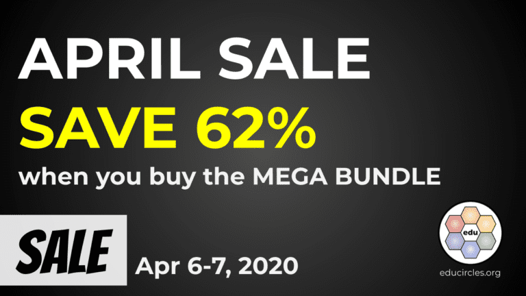SAVE 62% when you buy the BUNDLE during the April TpT Sale