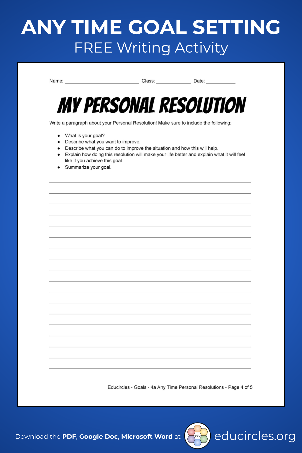 free new year s resolution 2022 lesson sel worksheets and videos