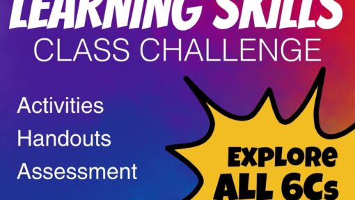 New Year Learning Skills: 16 lessons - class challenge - 21st Century Learning Skills Class Challenge - Social and Emotional Learning (SEL) Cover