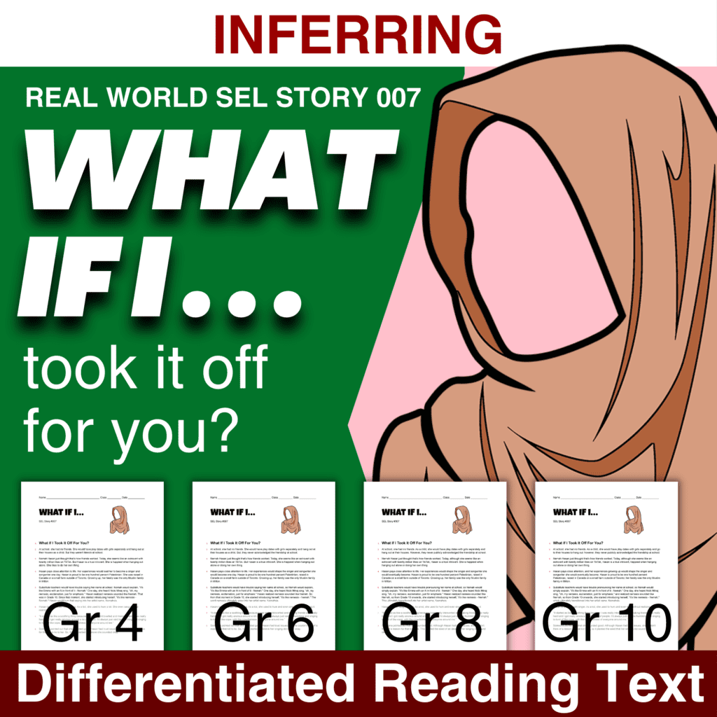 SEL Story 007 - What if I took it off for you - Inferring Reading Strategy
